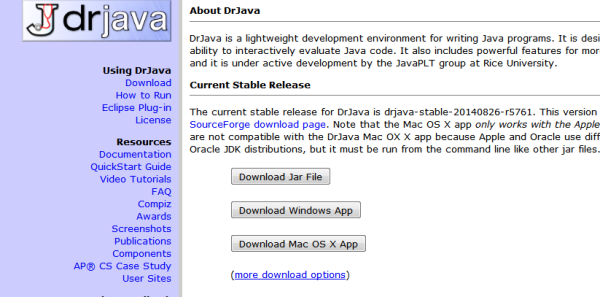 dr java download mac