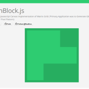 minBlock.js - Generate Github Like Random Avatar