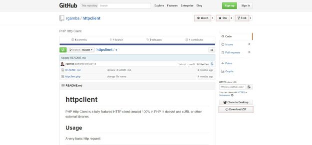 php http client