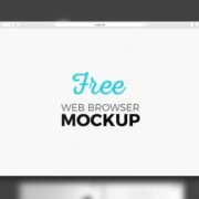 10 Free Web Browser Mock-ups (PSD, AI)